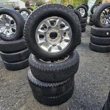 4x Goodyear  275 65 20 Tires On Aluminum Rims