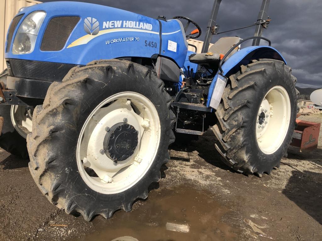 2015 New Holland Workmaster 70 Utility Tractor,