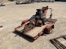 1987 DITCH WITCH 1010 WALK BEHIND TRENCHER SN: 5D1003