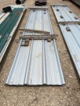 9 Sheets 16'-17' Long of Galvanized R Panel NINE TIMES THE MONEY MUST TAKE ALL