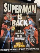 Superman/Death of Superman 1993 Promo Poster