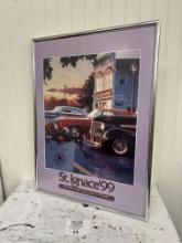 1999 St. Ignace 24th Annual Straits Area Antique Auto Show framed print