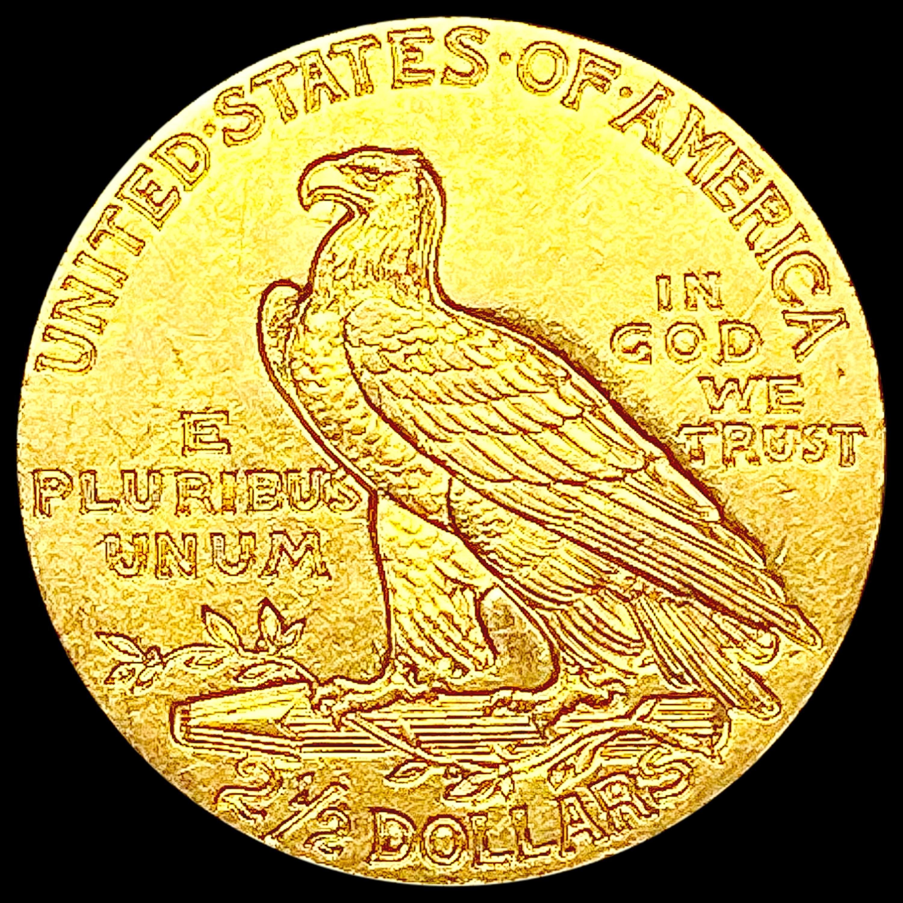 1911 $2.50 Gold Quarter Eagle UNCIRCULATED