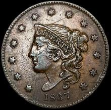 1837 Coronet Head Large Cent LIGHTLY CIRCULATED