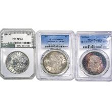 1879-1904 [3] Morgan Silver Dollar PCI/PCGS
