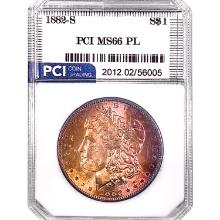 1882-S Morgan Silver Dollar PCI MS66 PL