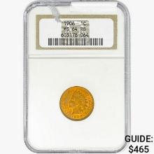 1906 Indian Head Cent NGC MS64 RB