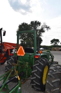 JD 970 TRACTOR W/ JD 80 LOADER (SERIAL # M00970A001209) (SHOWING APPX 174 HOURS, UP TO THE BUYER TO