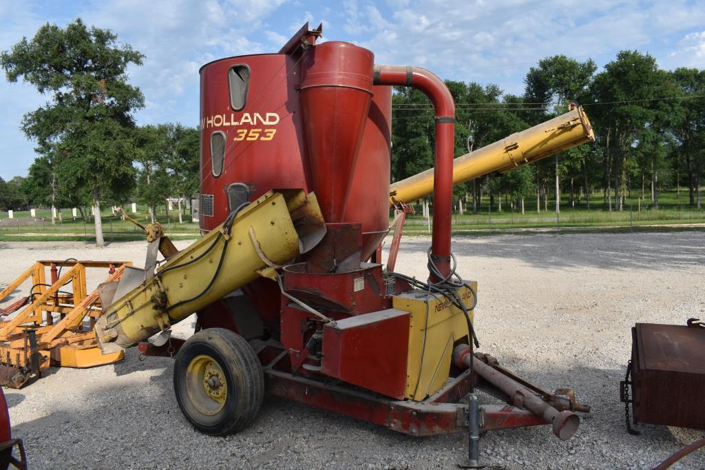 NH 353 GRINDER/MIXER W/ SCALE