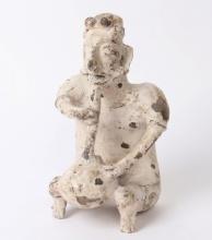 Jalisco Sitting Pulque Drinker, 100 BC - 250 AD