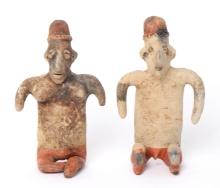 Jalisco Seated Couple, 100 BC - 250 AD
