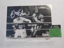 STALLONE/WEATHERS SIGNED 8X10 PHOTO WITH COA