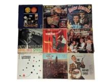 Lot of 9 Records - The Everly Brothers, Benny Goodman, Al Melgard. etc.