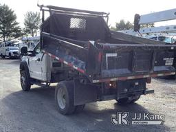 (Frederick, MD) 2017 Ford F550 Dump Truck Runs, Moves & Operates, Rust & Body Damage