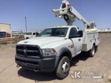 Altec AT235, Telescopic Non-Insulated Bucket Truck mounted behind cab on 2016 RAM 4500 Service Truck