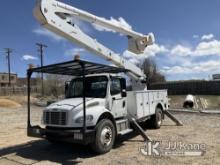 Altec AA55-MH, Material Handling Bucket Truck rear mounted on 2011 Freightliner M2 106 Utility Truck