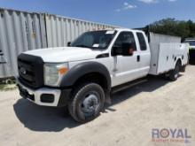 2015 Ford F450 4x4 Extended Cab Xervice Truck