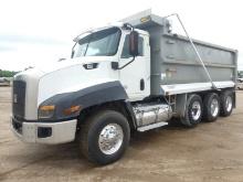 2013 Cat CT660 Tri-axle Dump Truck, s/n 1HTJGTKT9DJ162012 (Title Delay): Ca