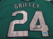 Ken Griffey Jr of the Seattle Mariners signed autographed baseball jersey TAA COA 038