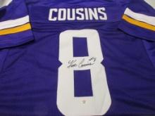 Kirk Cousins of the Minnesota Vikings signed autographed football jersey PAAS COA 703