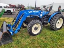 2012 New Holland Workmaster 75 Tractor with Loader