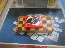1975 Parker Bros. Anniversary Edition Monopoly Board Game, Uno Card Game and