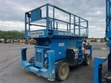 2015 GENIE GS5390 SCISSOR LIFTSN-51035 4x4, powered by diesel engine, equipped with 53ft. Platform