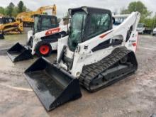 2020 BOBCAT T870 RUBBER TRACKED SKID STEER SN:B47C14998 powered by diesel engine, 99hp, equipped