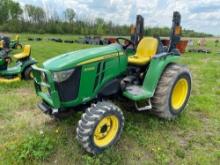 JOHN DEERE 3025E UTILITY TRACTOR SN-57930 4x4, powered by John Deere diesel engine, equipped with