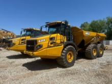 NEW BELL B30E ARTICULATED HAUL TRUCK powered by diesel engine, equipped with Cab, air, heat, rear