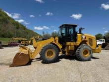 2022 CAT 950GC RUBBER TIRED LOADER powered by Cat diesel engine, equipped with EROPS, air, heat,