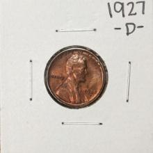 1927-D Lincoln Wheat Cent Coin