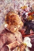 Renoir - Woman Embroidering