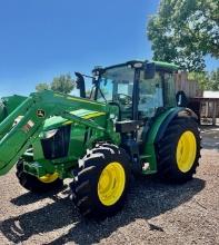2022 John Deere 5125M Tractor w/540M Front End Loader attachment