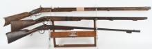 LOT OF 3: 18TH CENTURY PERCUSSION ARMS