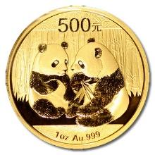 Chinese Gold Panda 1 Ounce 2009