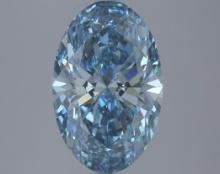 3.94 ctw. VS2 IGI Certified Oval Cut Loose Diamond (LAB GROWN)