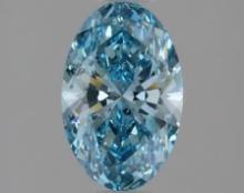 1.3 ctw. SI1 IGI Certified Oval Cut Loose Diamond (LAB GROWN)