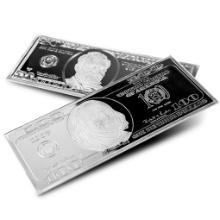 Silver 4 Ounce Bar (Currency Design our Choice) .999 fine