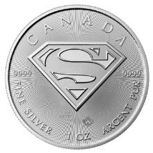 2016 Canada 1 oz Silver $5 SUPERMAN Man of Steel