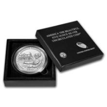 2017-P 5 oz Silver ATB Frederick Douglass (w Box and COA)