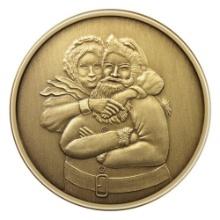 Christmas Bronze 2013 Mr. & Mrs. Santa Claus 1oz X-1