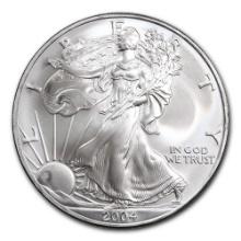 2004 1 oz Silver American Eagle BU