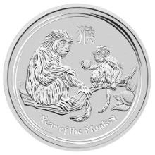 2016 Australia 1/2 oz Silver Lunar Monkey