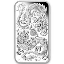 Australia $1 Perth Mint 1 Oz. Dragon Bar 2020