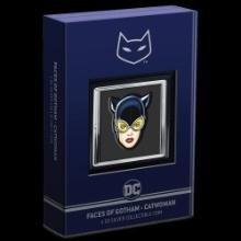 Faces of Gotham(TM) - CATWOMAN(TM) 1oz Silver Coin