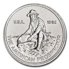 Silver Bullion 1 oz Engelhard  Prospector Silver Round