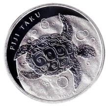 Niue 1 oz Silver 2017 $2 Hawksbill Turtle