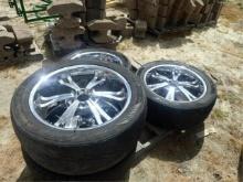 (4) Tires & Rims 205/45/22