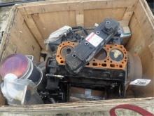 KM Model 2300 N2 Diesel Engine Parts Missing